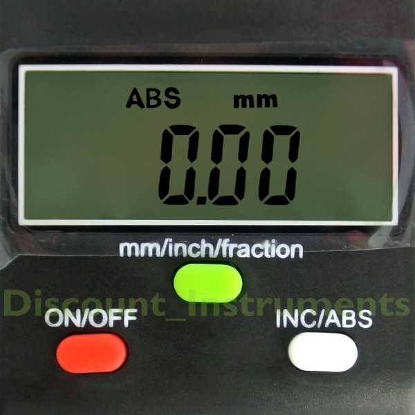 CIA026 SELF STANDING DEPTH GAUGE DIGITAL LCD APERTURE 60MM