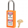 MASTER LOCK 411ORJ ZENEX SAFETY PADLOCKS
