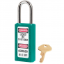 MASTER LOCK 411TEAL ZENEX SAFETY PADLOCKS