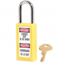 MASTER LOCK 411YLW ZENEX SAFETY PADLOCKS