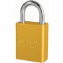 MASTER LOCK A1165MKYLW ANODIZED ALUMINUM SAFETY PADLOCKS