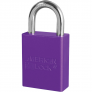 MASTER LOCK A1165PRP ANODIZED ALUMINUM SAFETY PADLOCKS