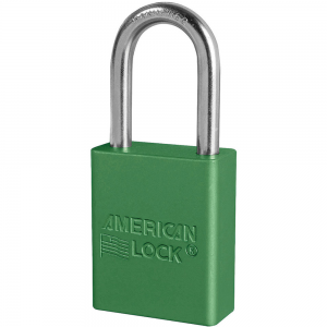 AMERICAN LOCK A3106KAGRN SOLID BODY PADLOCK