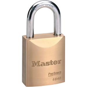 MASTER LOCK 6840 PROSERIES SOLID BRASS LOCK