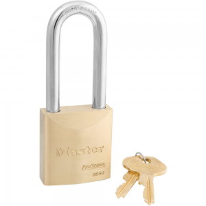 MASTER LOCK 6850KALJ PROSERIES SOLID BRASS LOCK