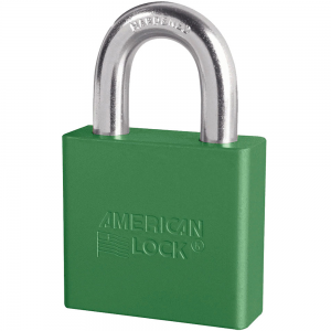 AMERICAN LOCK A1405GRN SOLID BODY PADLOCK
