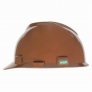 MSA RATCHET V-GARD HELMET BROWN WITH FAS-TRAC® III SUSPENSION