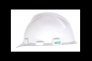 MSA V-GARD HELMET WITH RATCHET SUSPENSION, WHITE – COMFORT & SAFETY