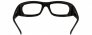 PENTAX ZT25-6 SAFETY PRESCRIPTION GLASSES, BLACK, WRAPAROUND FRAME, FRAMES ONLY