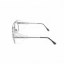 SRX WORKSAFE AERONAUT ALPHA SAFETY GLASSES WITH LARGE FRAME & ANTI-SLIP NOSE PADS