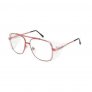 SRX WORKSAFE AERONAUT OMEGA SAFETY GLASSES SZ61 WITH STAINLESS STEEL FRAME & WIDE FIELD OF VISION