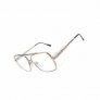 SRX WORKSAFE AERONAUT OMEGA SAFETY GLASSES SZ61 WITH STAINLESS STEEL FRAME & WIDE FIELD OF VISION