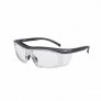 SRX WORKSAFE STEDA II E3055, CARBON FIBRE PATTERN FRAME WITH CLEAR HOLDER, BLACK TIP NOSEPAD, CLEAR HARD-COATED LENS