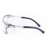 WORKSAFERX OTUS E3065 SAFETY PRESCRIPTION GLASSES, LIGHT GREY FRAME WITH SIDE SHIELD, FRAMES ONLY