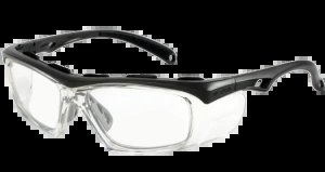 WORKSAFERX STEED E3041 SAFETY PRESCRIPTION GLASSES, CLEAR HC LENS, FRAMES ONLY