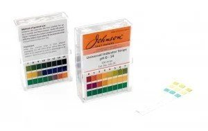 INDICATOR, PH 0.0-14.0, STRIPS, UNIVERSAL, NON-BLEEDING (100PCS/BOX)