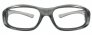 PENTAX A2000 SAFETY GLASSES, SMOKE, 58 IN WIDTH, FRAMES ONLY