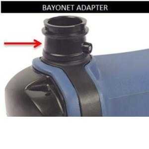 SCOTT PROFLOW BAYONET TO FIT ON DIN40 THREAD
