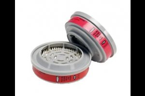 MSA CARTRIDGE, P100 LOW PROFILE, 2/PK