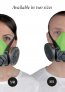 BLS 4000(S) NEXT SEMIMASCHERA SILICONE HALF MASK SIZE M/L [1PCS/BOX, 8PCS/CARTON]