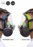 BLS BLS5700/C MASCHERA SILICONE + ANTIACID HOOD FULL FACE MASK [1PCS/BOX, 4PCS/CARTON]