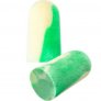 PIP MEGA BULLET BIOSOFT EARPLUGS UNCORDED, DISPOSABLE, 32 DB NRR, GREEN/WHITE (200 PAIRS/BOX)