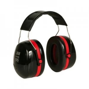 3M PELTOR OPTIME 105 EARMUFFS H10A, OVER-THE-HEAD (10 EA/CASE)