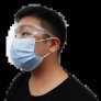 POLYCARBONATE CLEAR TYPE FACE SHIELD WITH ANTI-FOG COATING