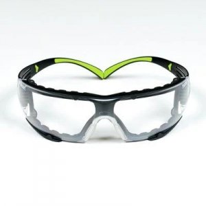 3M SF401AF SECUREFIT PROTECTIVE EYEWEAR, CLEAR ANTI-FOG LENS
