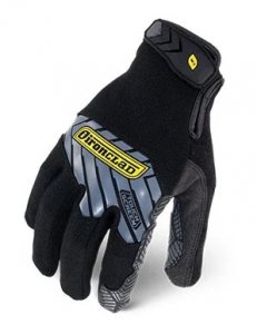 IRONCLAD GRIP BLACK SAFETY GLOVES, CUT LEVEL A