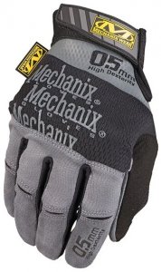 MECHANIX 0.5MM HIGH DEXTERITY SAFETY GLOVES WITH AX-SUEDE PALM