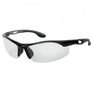 WORKSAFE A-WING E1711 SAFETY GLASSES WITH WRAPAROUND FRAME & ANTI-SLIP SKULL-GRIP TEMPLES