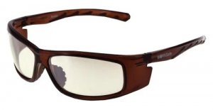 WORKSAFE RAIDER SAFETY GLASSES WITH WRAPAROUND PROTECTION CLEAR LENS
