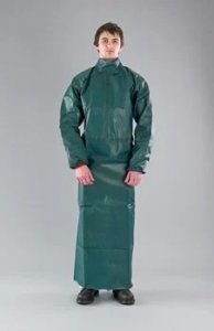 ANSELL ALPHATEC 4000-GR MODEL 215 APRON WITH SLEEVES