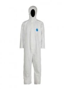 DUPONT TYVEK 500 CLASSIC XPERT HOODED COVERALL, WHITE, 25PCS/CTN (PN-TYVCHF5SWHMD0025LA-B, D-CODE D15234058)