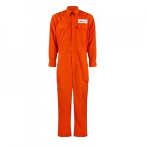 WORKSAFE FR ORANGE COVERALL IN DUPONT NOMEX