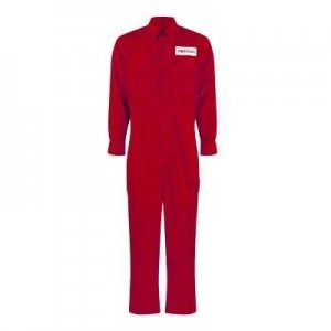 WORKSAFE FR RED COVERALL IN DUPONT NOMEX