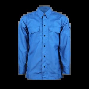 WORKSAFE FR ROYAL BLUE SHIRT IN DUPONT NOMEX