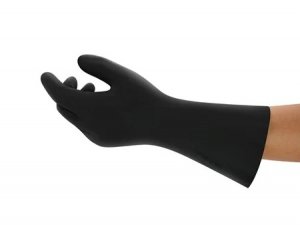 ANSELL EDMONT NEOPRENE CHEMICAL RESISTANT GLOVES 17MIL WITH COTTON LINING AND HIGH DEXTERITY