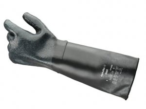 ANSELL EDMONT THERMAPRENE HEAT & CHEMICAL RESISTANT GLOVE WITH DOUBLE INSULATING LINER