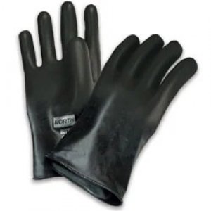 NORTH BUTYL CHEMICAL RESISTANT GLOVES WITH SMOOTH GRIP 13 MIL 11