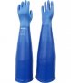 SUMIRUBBER NITRILE FULL COATED GLOVES WITH EXTRA LONG SLEEVE 65 CM, INTERLOCK COTTON