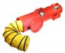 AIR SYSTEMS CONTRACTOR CANISTER FAN INCLUDE CVF-8AC, 15 FT DUCT, CANISTER