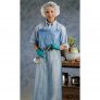 ANSELL 54-742 HEAVY-DUTY GREEN VINYL APRON WITH SEALED PVC GROMMETS