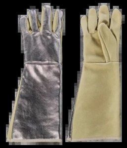 GIORDANI GIANCARLO 100KA HEAT RESISTANT GLOVE WITH ALUMINISED BACK