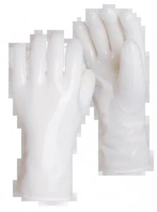 SUMIRUBBER 400MM HEAT RESISTANT SILICONE GLOVES WITH SYNTHETIC FIBRE LINING