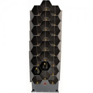 AIR SYSTEMS 24 CYLINDER SCBA RACK ALUMINUM - 76