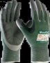 ATG MAXICUT OIL 34-450 SAFETY GLOVE CUT LEVEL C, CUT 3, KNITWRIST 3/4 COATED LEATHER PALM