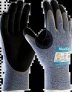 ATG MAXICUT OIL 34-504 SAFETY GLOVES CUT LEVEL C, CUT 4, KNITWRIST PALM COATED