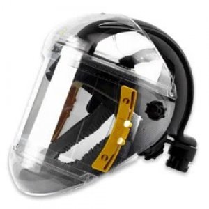HEAVY DUTY AIRHOOD JUNIOR B-PL, WITH PU HOOD, NECK SEAL, IN-LINE REGULATOR AND BELT, 1 ADDITIONAL NECK SEAL, 10 ADDITIO